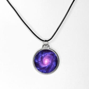 Imagem de Linda medalha arte resinada universo artesanato artistico - RELIKARIU