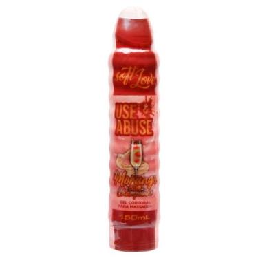 Imagem de Use E Abuse Gel Comestível Interativo 150Ml Soft Love, MORANGO COM CHA