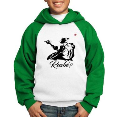 Imagem de Moletom Infantil Rusbé - Foca na Moda, Branco, Verde, 10