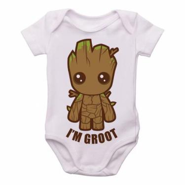 Imagem de body nenê criança roupa bebê  Groot Bebê  - Empório Dutra, P   ( 0-2 M