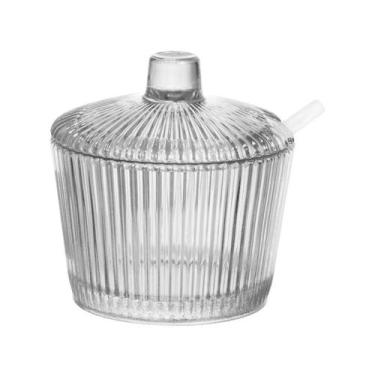 Imagem de Meleira de Vidro Hauskraft Graffiato com Colher 200ml