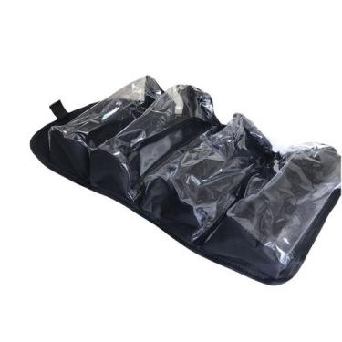 Imagem de Necessaire organizadora PRETA multifuncional para viagem e casa - Gii 