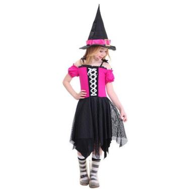 Imagem de Fantasia Bruxa Infantil Travessa Completa LUXO - QUIMERA KIDS, 2