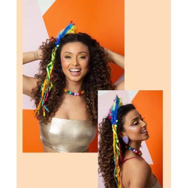 Imagem de Tiara Fantasia Carnaval  Papilloo, ROSA
