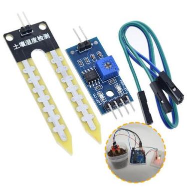 Imagem de Módulo Sensor De Umidade Do Solo - Higrômetro Para Arduino - BBACOMERC