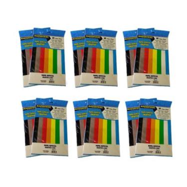 Imagem de Papel Especial Criativo Masterprint A4 Coloridos 75g 540fls