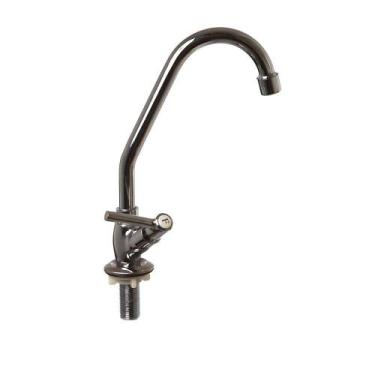 Imagem de Torneira para Cozinha 1169 Metal Cromado C-70 Bica Móvel Bancada com S