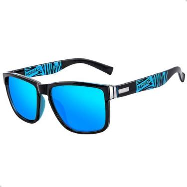 Imagem de Óculos De Sol Polarizado Masculino Espelhado Esporte Uv 100% - 20V, Ún
