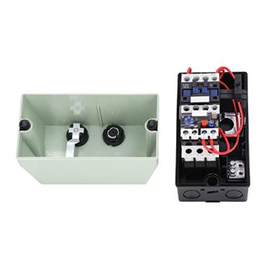 Imagem de Chave de Controle de Partida de Motor Elétrico Magnético, Monofásica 4KW (5,5) LE1D18M7, 12-18A IP55, Caixa ABS, Junta de Borracha, Botão Liga/desliga, Proteção do Motor 24 Horas