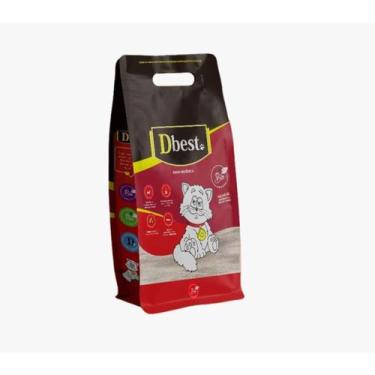 Imagem de Areia Higiênica Dbest Bio Grossa para Gatos 4kg - D BEST