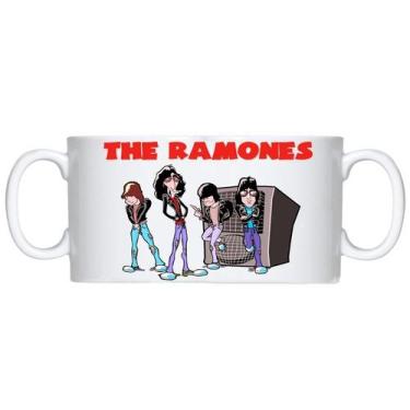 Imagem de Caneca Plastico The Ramones Caricatura - Alabama Stamp
