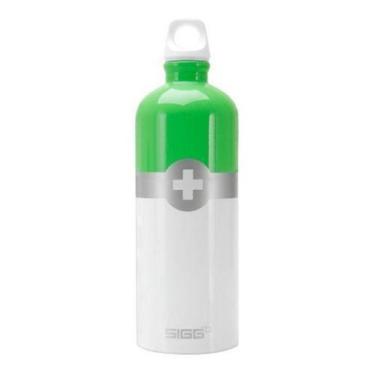 Imagem de Garrafa Squeeze Swiss Logo 1 L - Sigg  - Cores, Verde