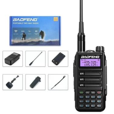 Imagem de Radio Comunicador Baofeng UV16 Walk Talk Longo Alcance Dual Band a Pro