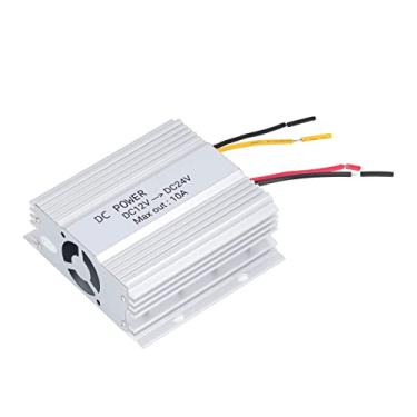 Imagem de Conversor de Carro Dc 12v para 24v, Conversor de Energia Dc Estável de Liga de Alumínio 10a 240w para ônibus de Carro Lcd Microônibus