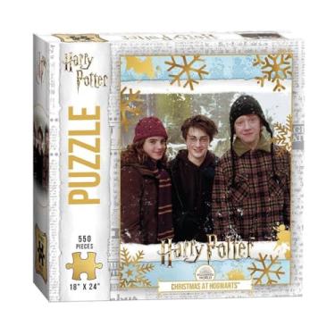 Imagem de Harry Potter Christmas in The Wizarding World 500Piece Premium Puzzle | Official Harry Potter Merchandise | Jigsaw Puzzles
