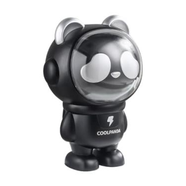 Imagem de Kuntesetty Bonecos de Panda, Cofrinho, Decoração de Mesa, Caixa de Dinheiro Economizadora, Pote de Economia de Panda para Quarto, Preto, Tamanho real