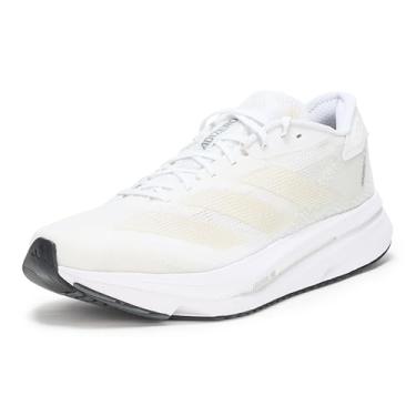Imagem de adidas Tênis de corrida masculino Adizero Sl2, Branco/Zero Metálico/Cinza Dash, 43
