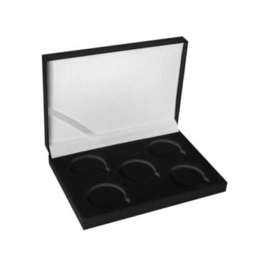 Imagem de IEUDNS Porta-crachás, caixa de apresentação, caixa de presente para armazenamento de medalhas comemorativas, estojo para medalhas, S