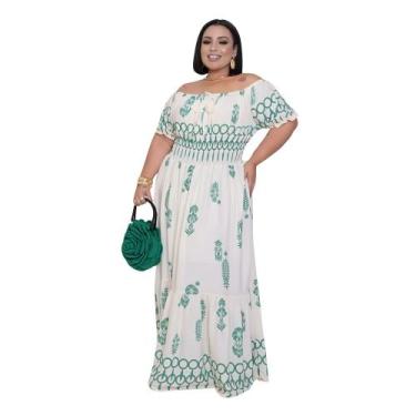 Imagem de Vestido Longo Estampado Ciganinha G1 G2 G3 G4 2 Geração - Reyn Store, 