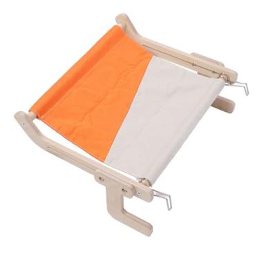 Imagem de Poleiro para Janela de Gato, Janela de Madeira Suspensa, Rede para Animais de Estimação, Estrutura Resistente, Prateleiras para Cama de Dormir, Estável, Cama de Rede para Animais