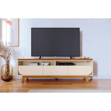 Imagem de Rack Para Sala de TV até 75" Polegadas Design Moderno e Elegante - Mad