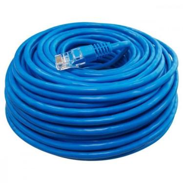 Imagem de Cabo De Rede/Informatica Utp Azul 15M Com Conector Rj45 - Dezcomp, Azu