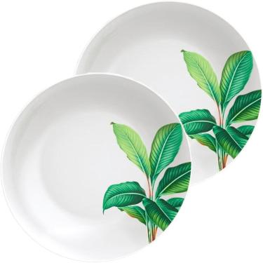 Imagem de Kit Jogo De Pratos Fundo Sopa 8 Pessoas 8Pçs Graziela 21cm