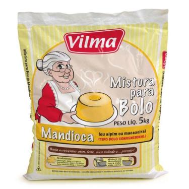 Imagem de Mistura Para Bolo Vilma 5kg - Escolha Seu Sabor, Mandioca