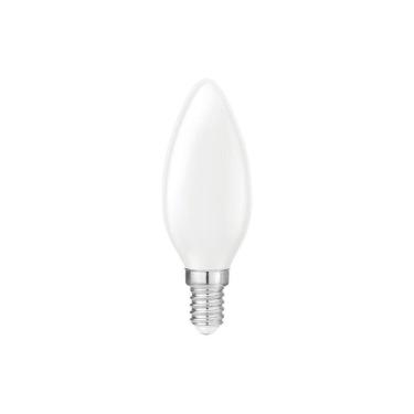 Imagem de Lâmpada Led Save Energy Filamento Vela Milky C35 Ip65 4w E14 Bivolt 2400k Branco Quente Se-375.2327