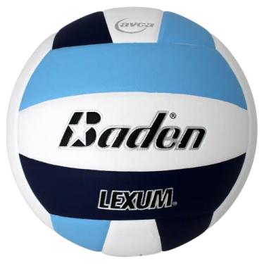 Imagem de Baden | Lexum | Microfibra Composta Premium Indoor Official High School Game Voleibol | Tamanho Oficial 13U a 18U + Peso | Aprovado AVCA | Carolina Azul/Marinho/Branco