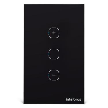 Imagem de Interruptor Smart Touch Wi-Fi Dimmer Preto - Intelbras - EWS 1101