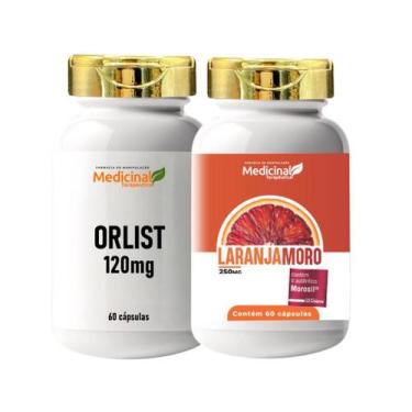 Imagem de Kit 1 Orlist 60 Cápsulas 1 Laranja Moro 60 Cápsulas - Sem marca