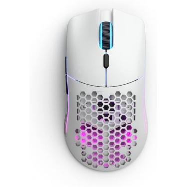 Imagem de Mouse Gamer Glorious Model O- RGB  (Sem Fio), branco
