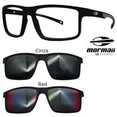 Imagem de Oculos Mormaii 6127 Swap 5 AAS com 2 Clipons - Escolha a Cor, Cinza, R