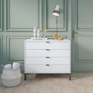 Imagem de Cômoda Falkk Queens 4 Gavetas