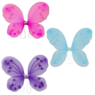 Imagem de Asa De Borboleta Adereço Para Fantasia 50x40cm sortido