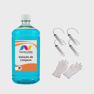 Imagem de 250ml Solução Limpeza Cartucho Compativel Impressora Epson