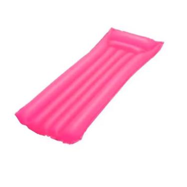 Imagem de Colchão Bronzeador Inflável Rosa para Piscina 1.83m Intex