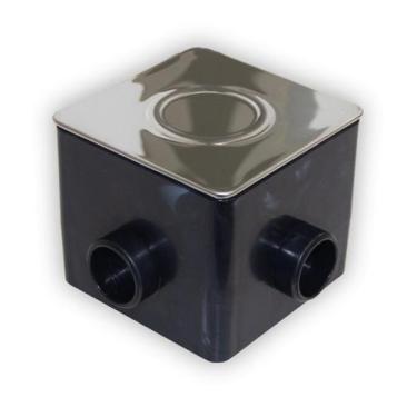 Imagem de Caixa de passagem quadrada regulagem tampa inox 430 brustec