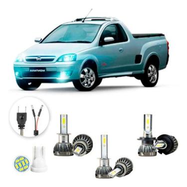 Imagem de Ultra Led Nano 22000lm Chevrolet Montana 2003-2010 H1 H7 H3 - LUXLED y