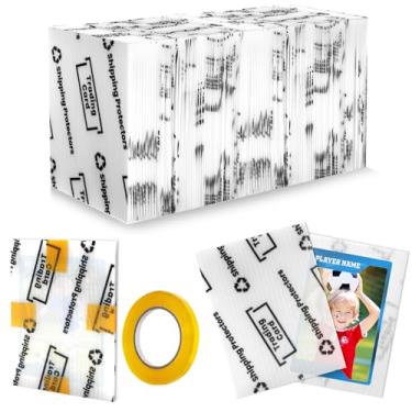 Imagem de Upgrade 120 Pack Trading Card Shipping Protector 3.5'' x 4.5'' Sports Card Shipping Supplies,Strong Plastic Inserts Graded Card Precut Sleeves for Mailing, MTG Cards Packaging