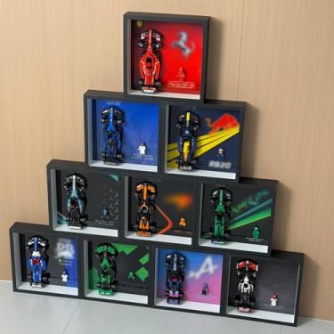 Imagem de iLuane Display Wallboard for Lego Speed Champions Ultimate Collector's Pack 66802, Contains 10 Sets in 1, Adult Collectibles Wall Mount, Home or Office Décor (No Car Included)