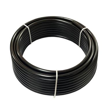 Imagem de HENGTONG Tubo Isolante Para Cerca Elétrica De 50 Pés, Acomoda Arame Calibre 12-1/2, Poste Canto E Extremidade Da Cerca, Polietileno, Preto