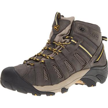 Imagem de KEEN Bota de caminhada masculina Voyageur Mid, Corvo/oliva tawny, 14