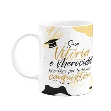 Imagem de Caneca Formatura - Sua vitória é merecida - M3