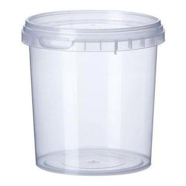 Imagem de Kit 75und Potinhos Redondos Com Lacre 220ml Bolo/sobremesa Gourmet - W