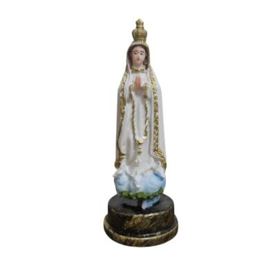 Imagem de Imagem de Nossa Senhora de Fátima em Resina - Imagem Católica - 9 cm