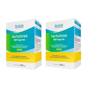 Imagem de Kit 2 Suplemento Alimentar Lactulose 120Ml