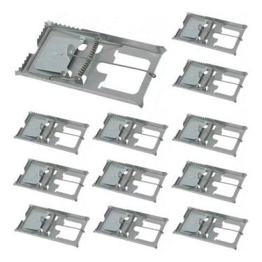 Imagem de 12 Ratoeiras Grandes P/ Ratazana Rato Grande Mestre Splinter - Str Sto