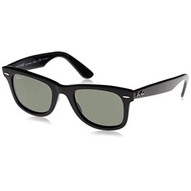 Imagem de Ray-Ban Óculos de sol RB2140 Original Wayfarer, preto/verde, 50 mm, Verde, preto